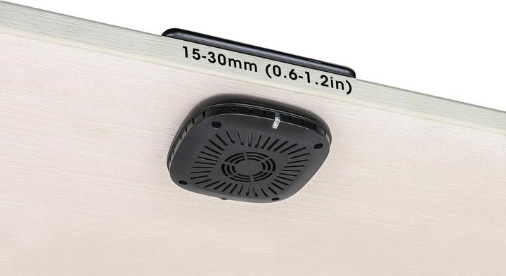 Produktbild Manhattan Under-Desk Fast Wireless Charger Installs Under Your Furniture to Turn It into a Wireless (10 W)