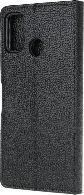 Actual product image MU Classic Litchi Leather Bookcover II Series (Motorola Moto G30, Motorola Moto G10)
