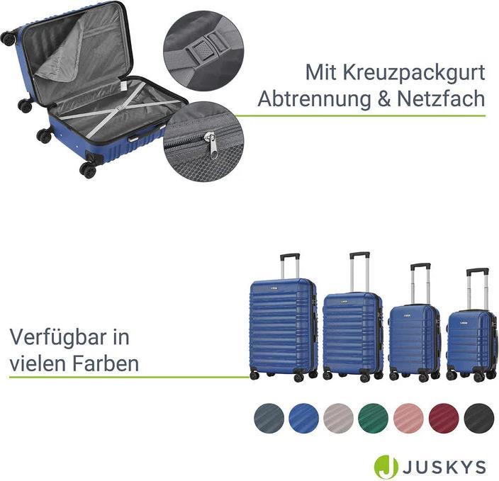 Immagine prodotto Juskys Set di valigie rigide Roma (120 l)