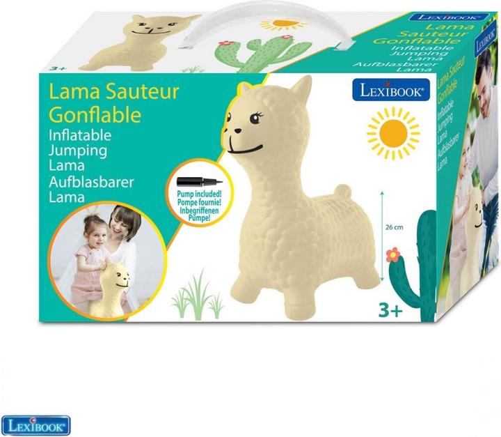 Produktbild Lexibook Aufblasbares pinkes Hüpfeinhorn