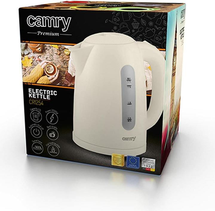 Image du produit Camry CR Bouilloire beige (1.70 l)
