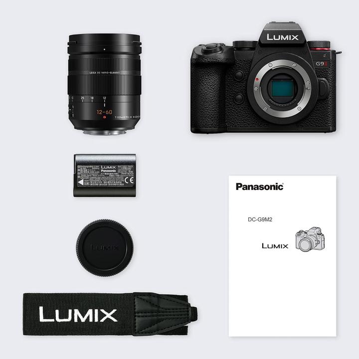 Produktbild Panasonic Lumix G9 II Kit (12 - 60 mm, 26.50 Mpx, Micro Four Thirds)