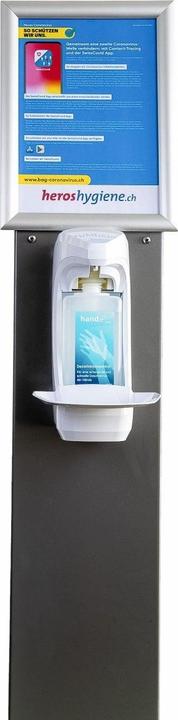 Image du produit Heroshygiene Desinfektionssäule mit Sensor Desinfektionsspender