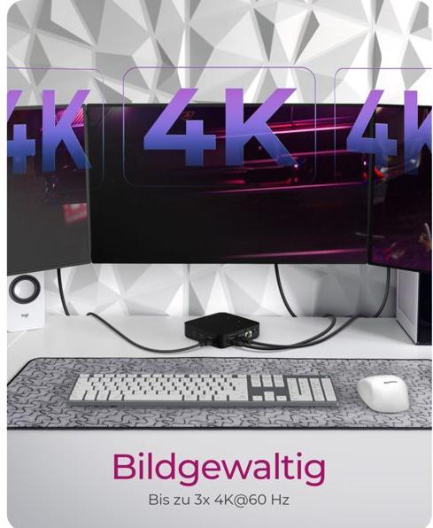 Produktbild Icy Box IB-DK4090-C (USB-C, 12 Ports)