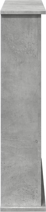 Image du produit VidaXL Bordure de cheminée Console de cheminée Décorative Cheminée Gris béton