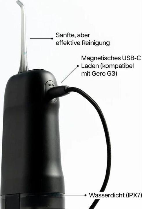 Image du produit Zahnheld Irrigateur buccal Aquadent Noir