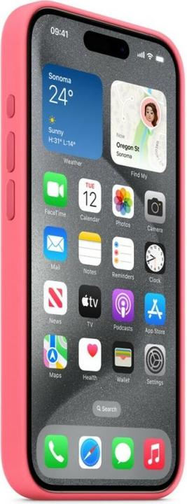 Actual product image Apple Silicone Case with MagSafe (Apple iPhone 15 Pro)