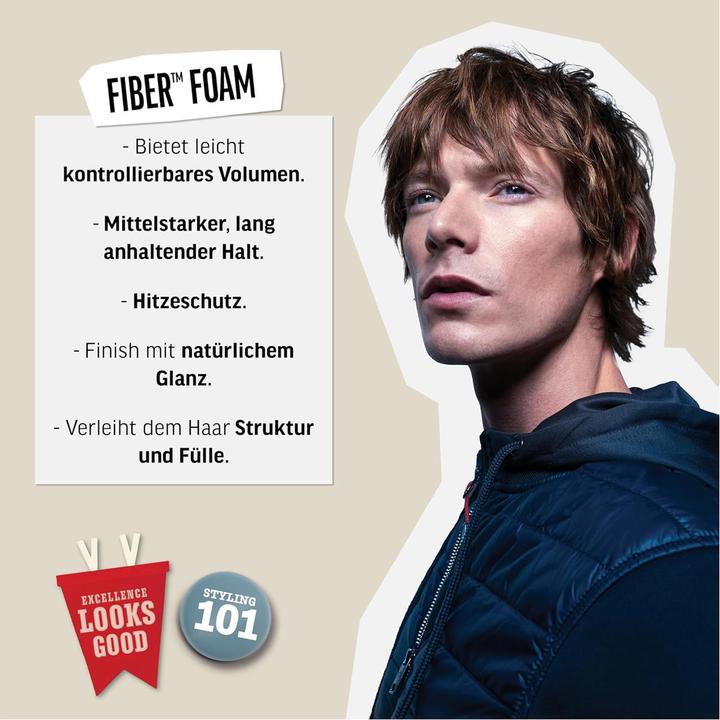 Produktbild American Crew Fiber Foam (Schaumfestiger, 200 ml)