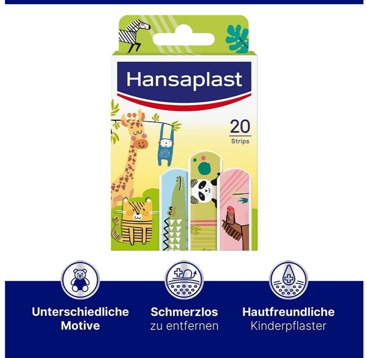 Produktbild Hansaplast Kids Animals Strips (20x)