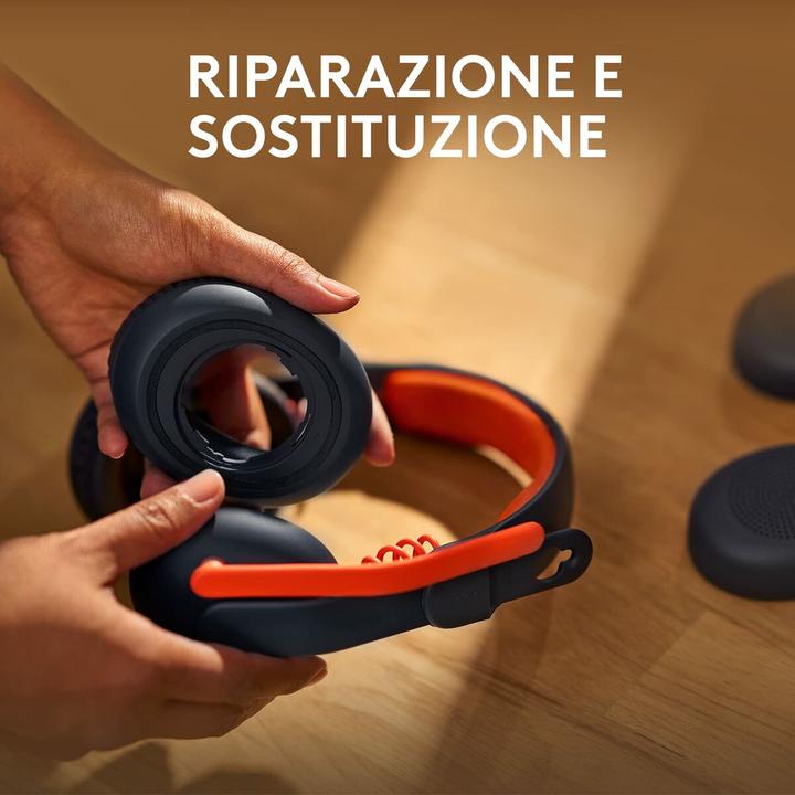 Actual product image Logitech Zone Learn - CLASSIC BLUE - WW-9006 (Cable, USB-C)