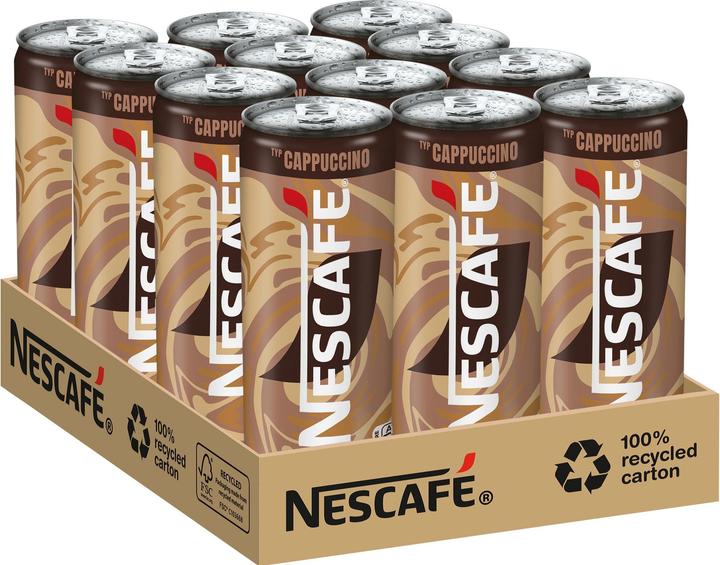 Nescafé Iced Coffee Cappuccino (12 x 25 cl)