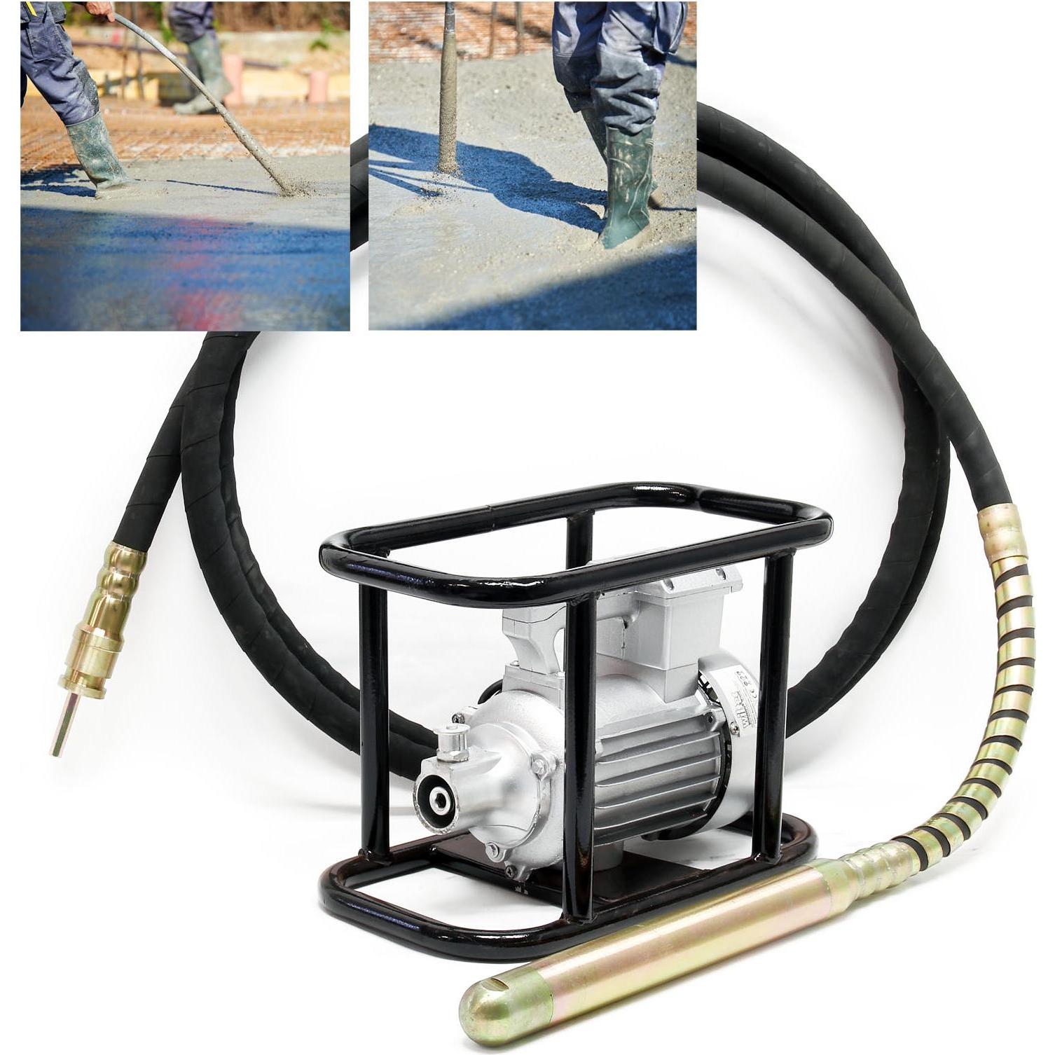Wiltec, Rührwerk + Mörtelrührer, Elektro Betonrüttler