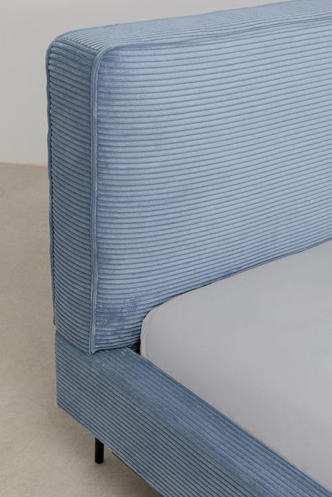 Image du produit Kare Design Lit East Side Cord Bleu 180x200cm (180 x 200 cm)