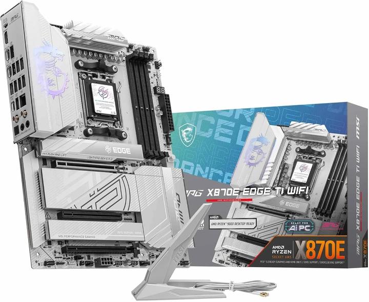 Image du produit MSI MPG X870E EDGE TI WiFi (AM5, AMD X870E, ATX)