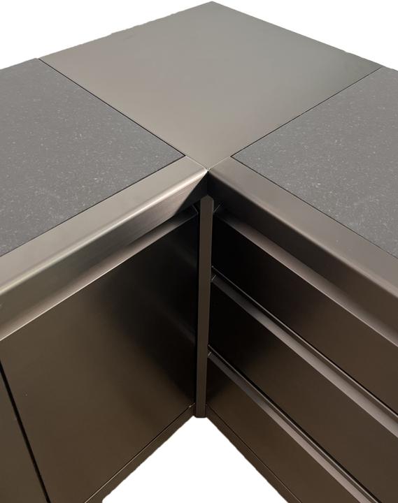 Image du produit BBQ Master Outdoorkitchen élément d'angle 90° Black Edition