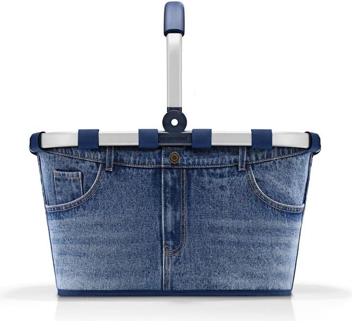 Actual product image reisenthel Einkaufskorb im Jeansdesign, wasserabweisend
