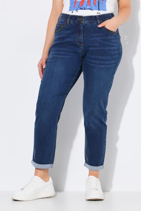 Immagine prodotto Ulla Popken Boyfriend jeans con taglio della gamba ampio, cinque tasche e materiale riciclato (52)