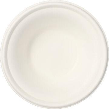 Papstar 50 ciotole, zucchero di canna "puro" 380 ml Ø 15,5 cm - 4,6 cm bianco (50 x)