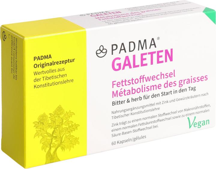 Actual product image Padma Galets (60 pcs., Capsules, 54 g)