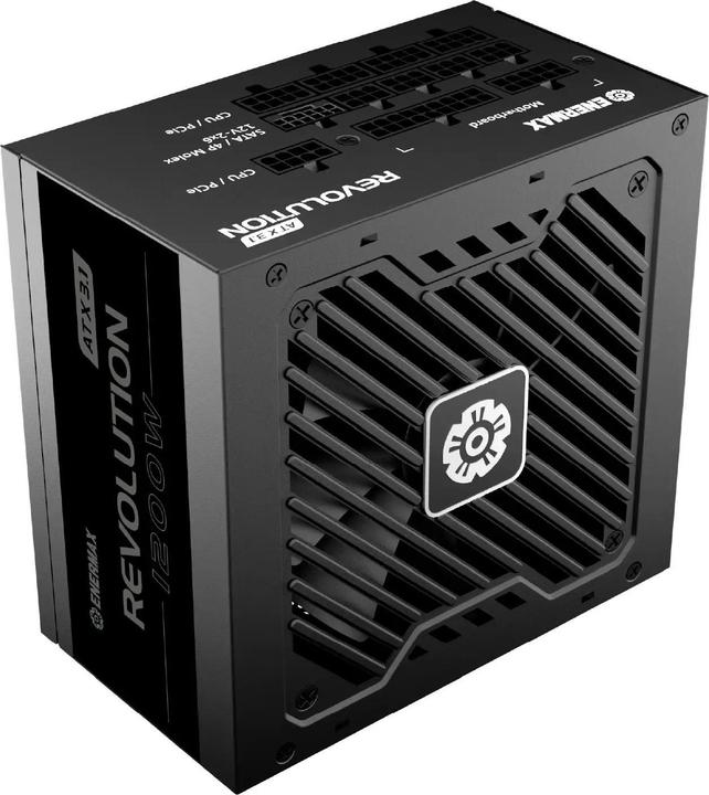Immagine prodotto Enermax Power Supply 1200W Revolution3 80+ Gold Black ATX3.1 (1200 W)