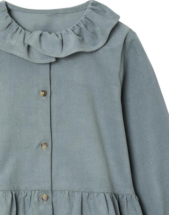 Immagine prodotto Vertbaudet Mädchen Cordkleid mit Knöpfen (146, 152)