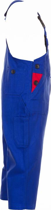 Immagine prodotto Planam Salopette per bambini, 100%BW, 292g/mq, 134/140, blu reale/rosso (134)