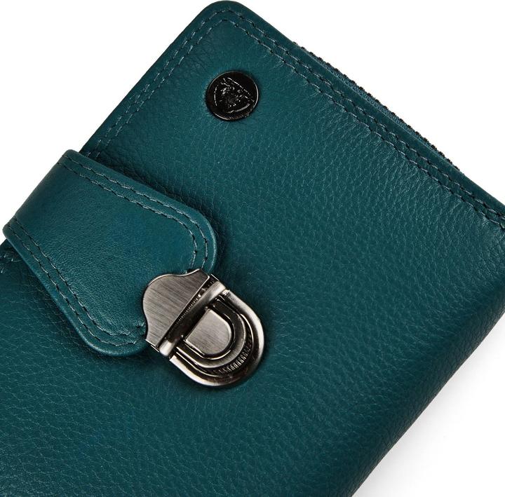 Actual product image Greenburry Spongy wallet leather 9 cm