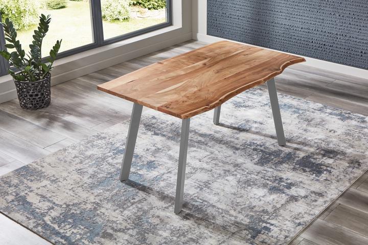 Produktbild SAM LAXMI Baumkante massiv Akazie (180 x 90 x 77 cm)