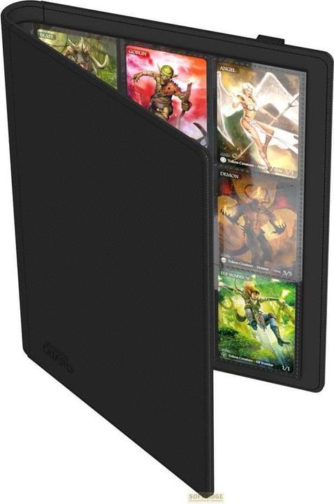 Produktbild Ultimate Guard UGD010202 - Flexxfolio 360 – 18-Pocket Xenoskin Kartenmappe, schwarz