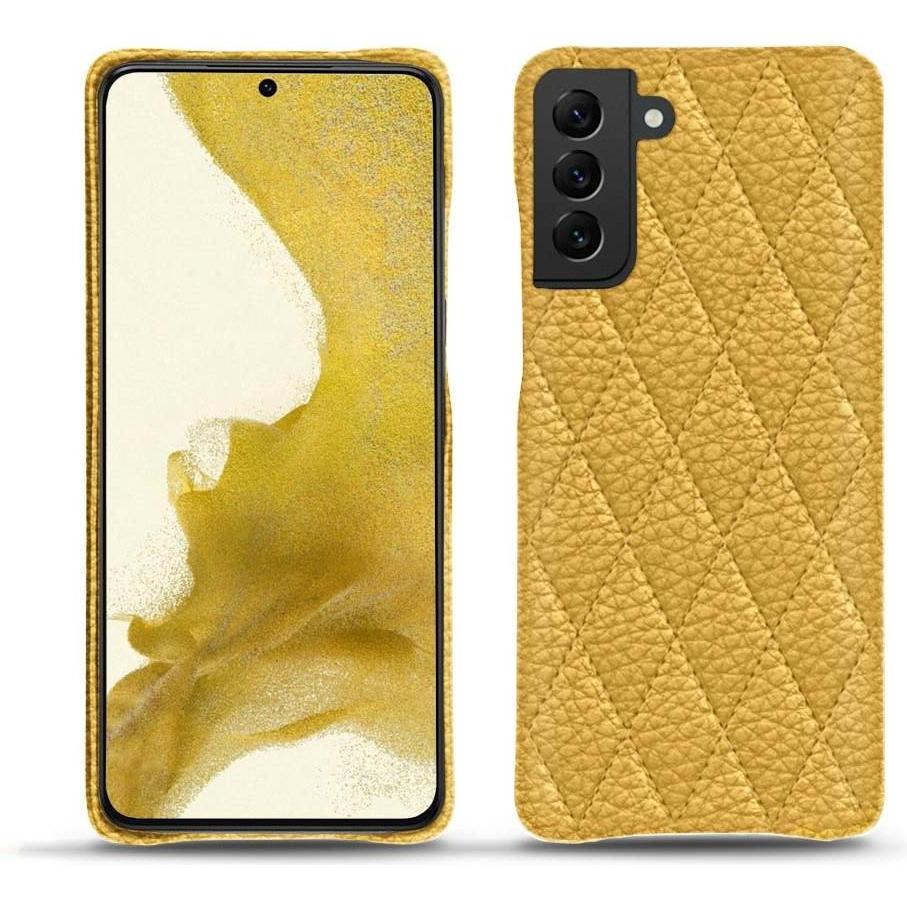 Noreve Lederschutzhülle (Samsung Galaxy S22), Smartphone Hülle, Orange
