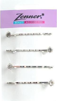 Zenner Hair Clips With Rhinestones