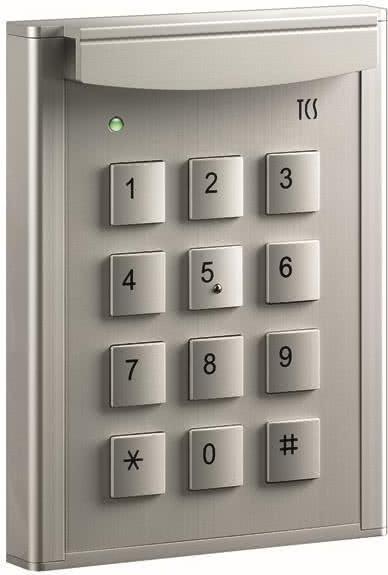 Immagine prodotto TCS Serratura a codice AZF50000-0010 fino a 10 codici Codelock 12 argento (Combinazione numerica elettronica)