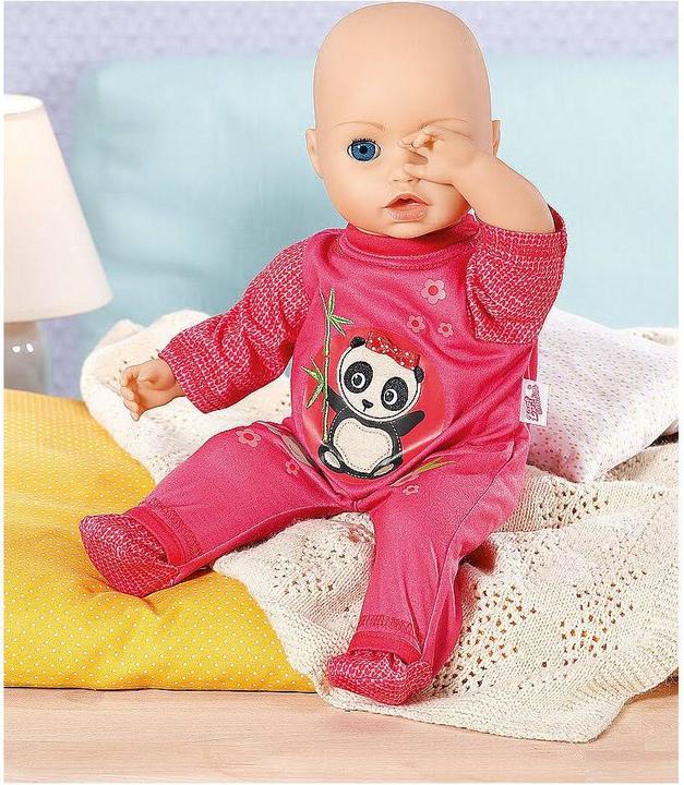 Actual product image Zapf Creation Dolly Moda romper with panda, 43cm