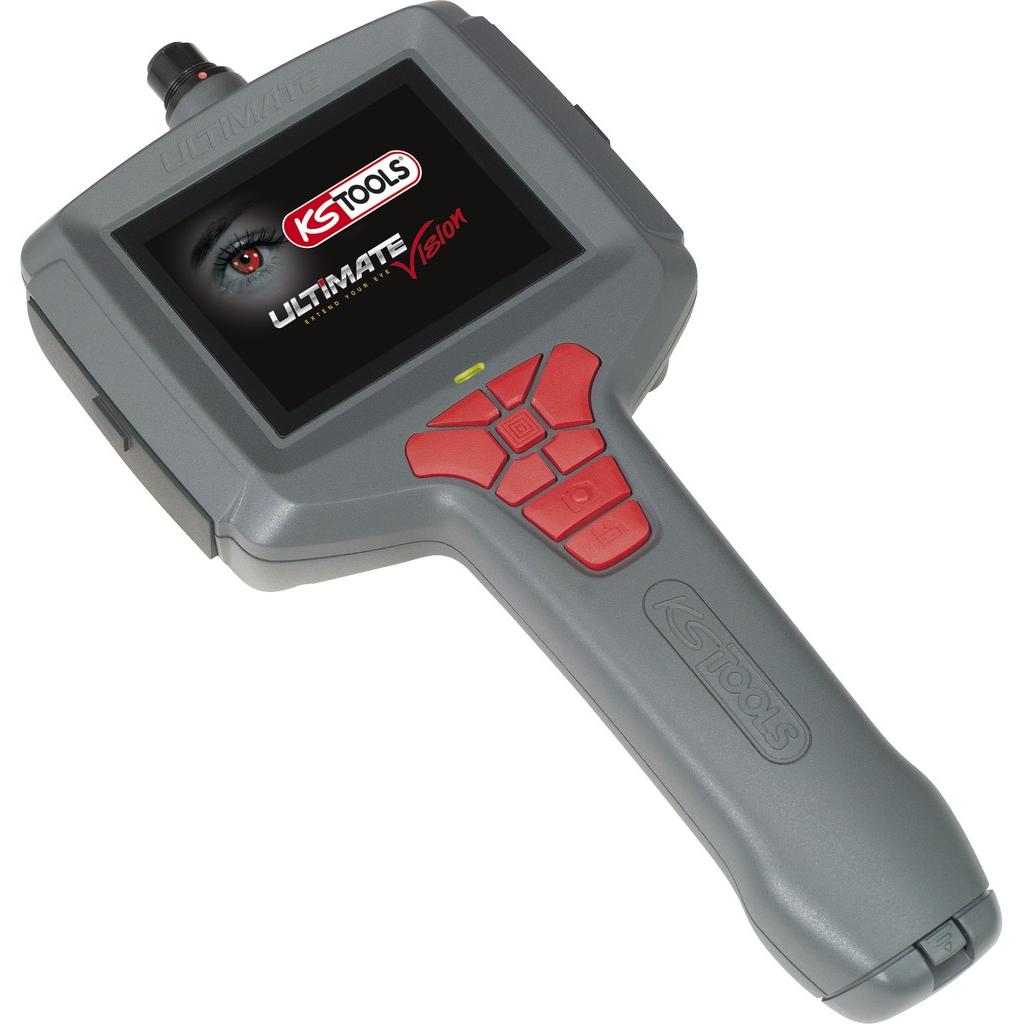 KS Tools, Endoskopkamera, ULTIMATEvision Grundgerät, 3,5" TFT LCD VGA, Arbeitsdauer ca. 4h