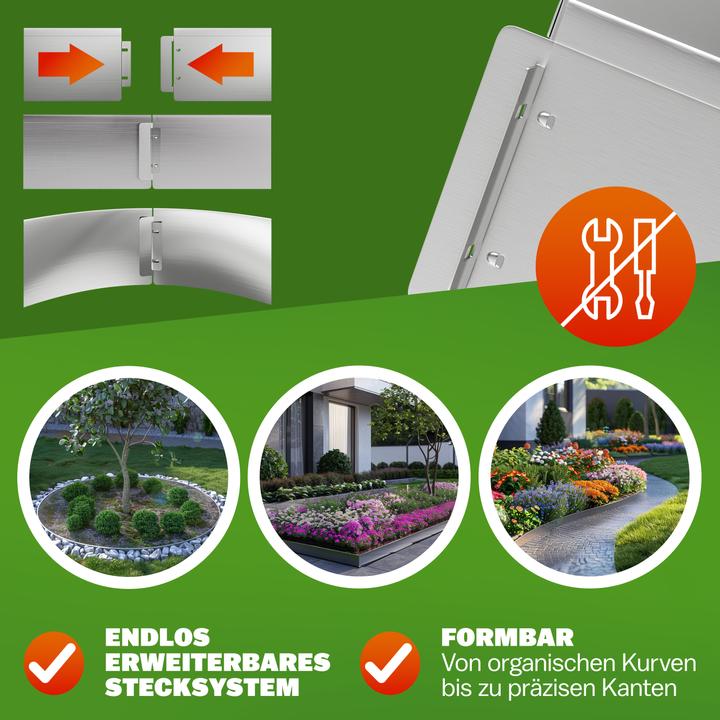 Produktbild Gardebruk Rasenkante (500 cm)