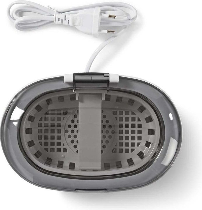 Immagine prodotto Nedis Detergente per gioielli a ultrasuoni, 600 ml, timer (43 kHz, 600 ml)
