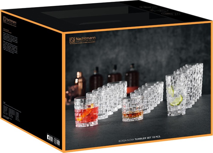 Image du produit Nachtmann Verres de bar Bossa Nova (3.95 dl, 18 x, Verres à long drink)