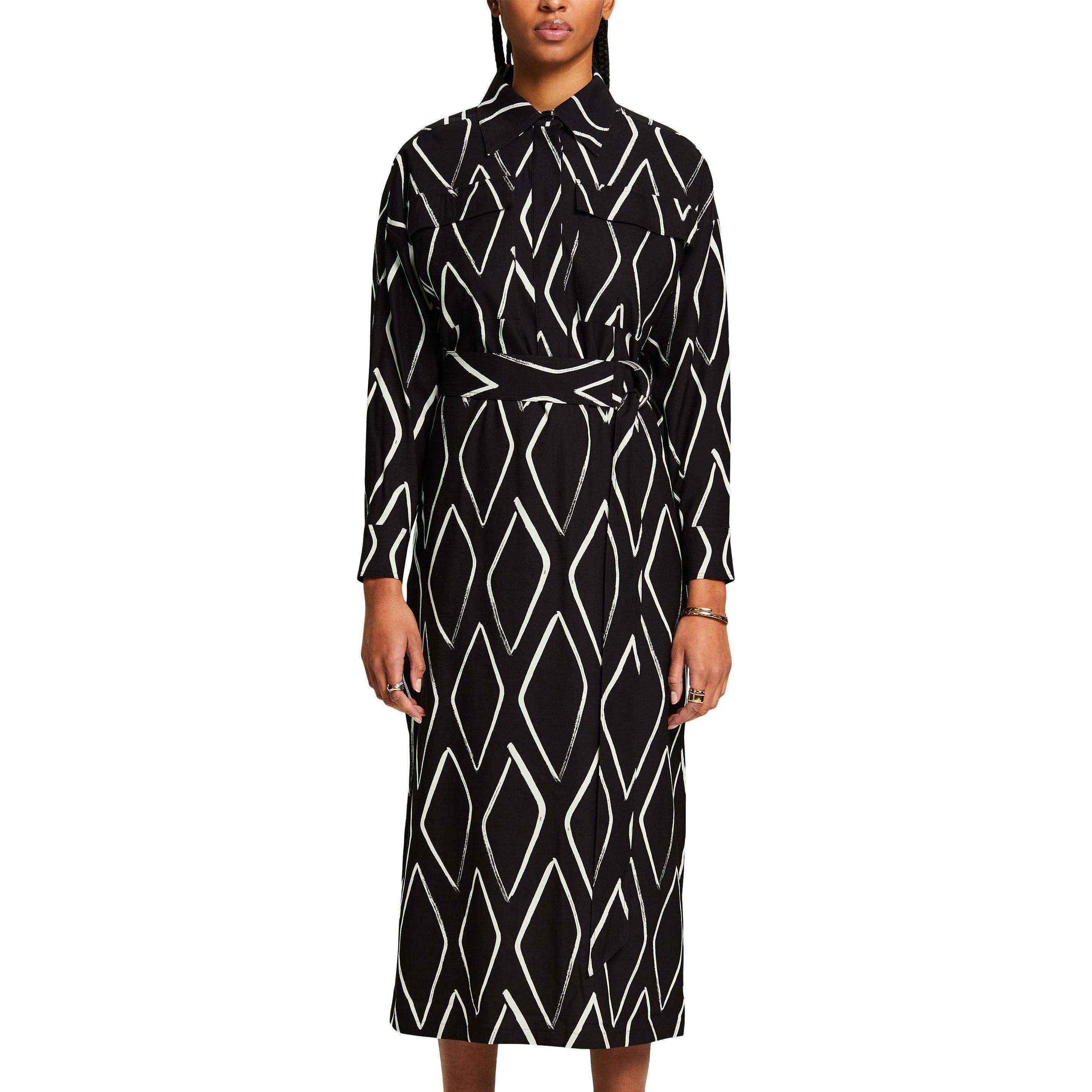 Thumbnail - Esprit, Damen, Kleider, kleid utility, Schwarz, (34)
