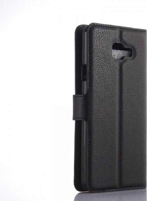 Produktbild MU Classic Schicke Leder Handyhülle (Samsung Galaxy A5 (2016))