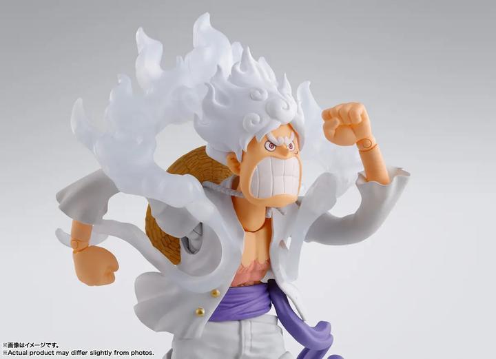 Actual product image Tamashii Nation Monkey D. Luffy S.H.