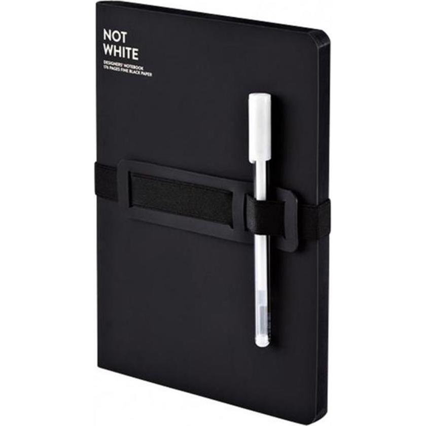 Nuuna, Heft + Block, Not White (22 x 16.5 cm, Blanko, Weicher Einband)