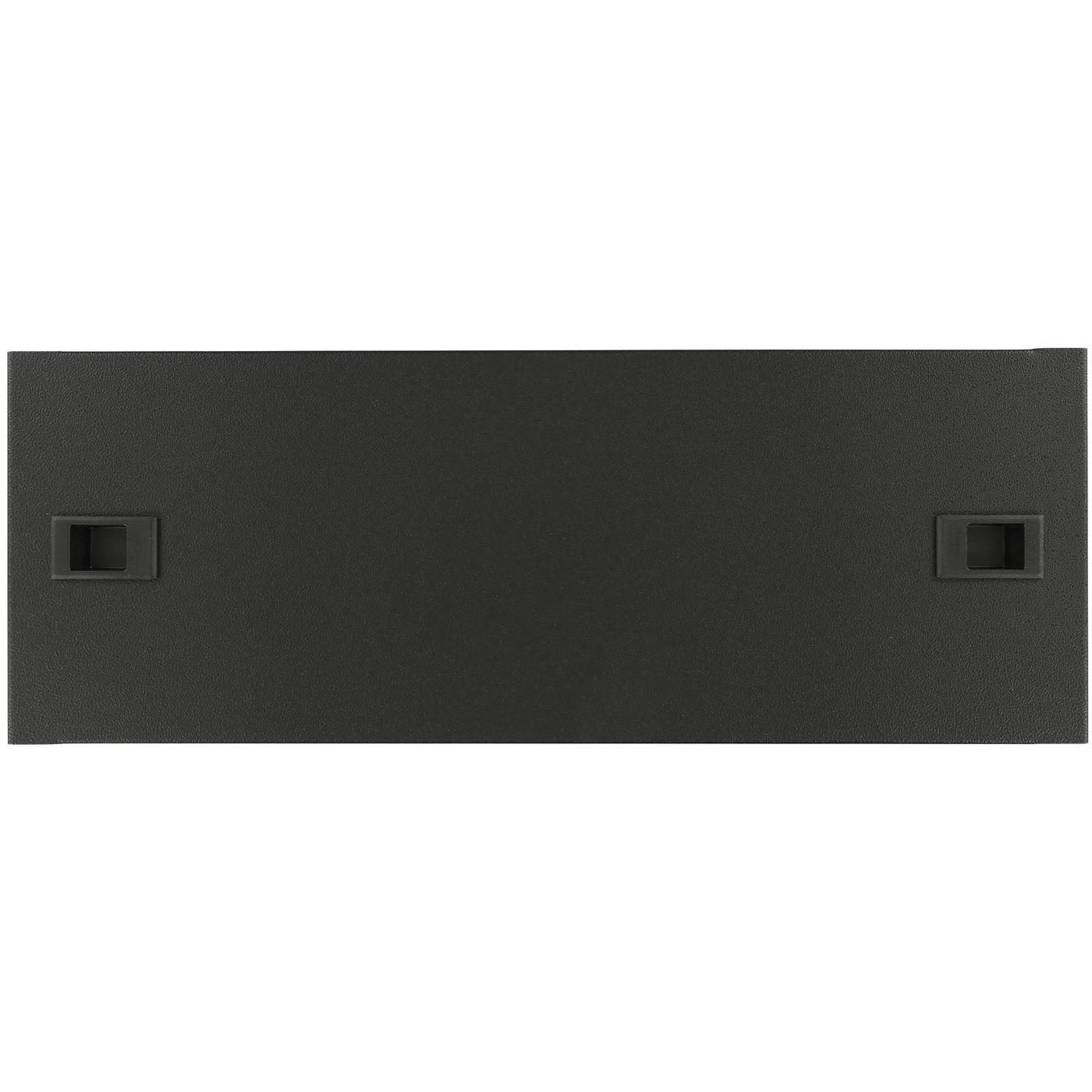 Lanview 4U 19" SNAP LOCKING BLANK, Serverschrank Zubehör, Schwarz