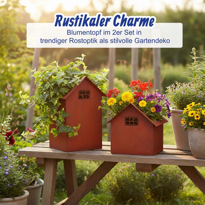 Image du produit Relaxdays Décoration de jardin 2 pièces