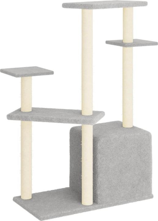 Produktbild vidaXL Kratzbaum (107.50 cm, Hellgrau)