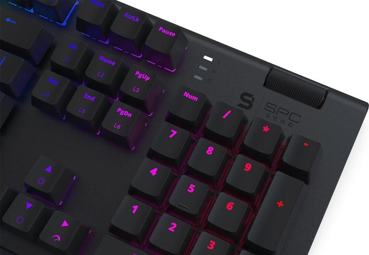 Produktbild Coolingpl SPC Gear GK650K All Kailh Brown RGB (Eng. Int.)