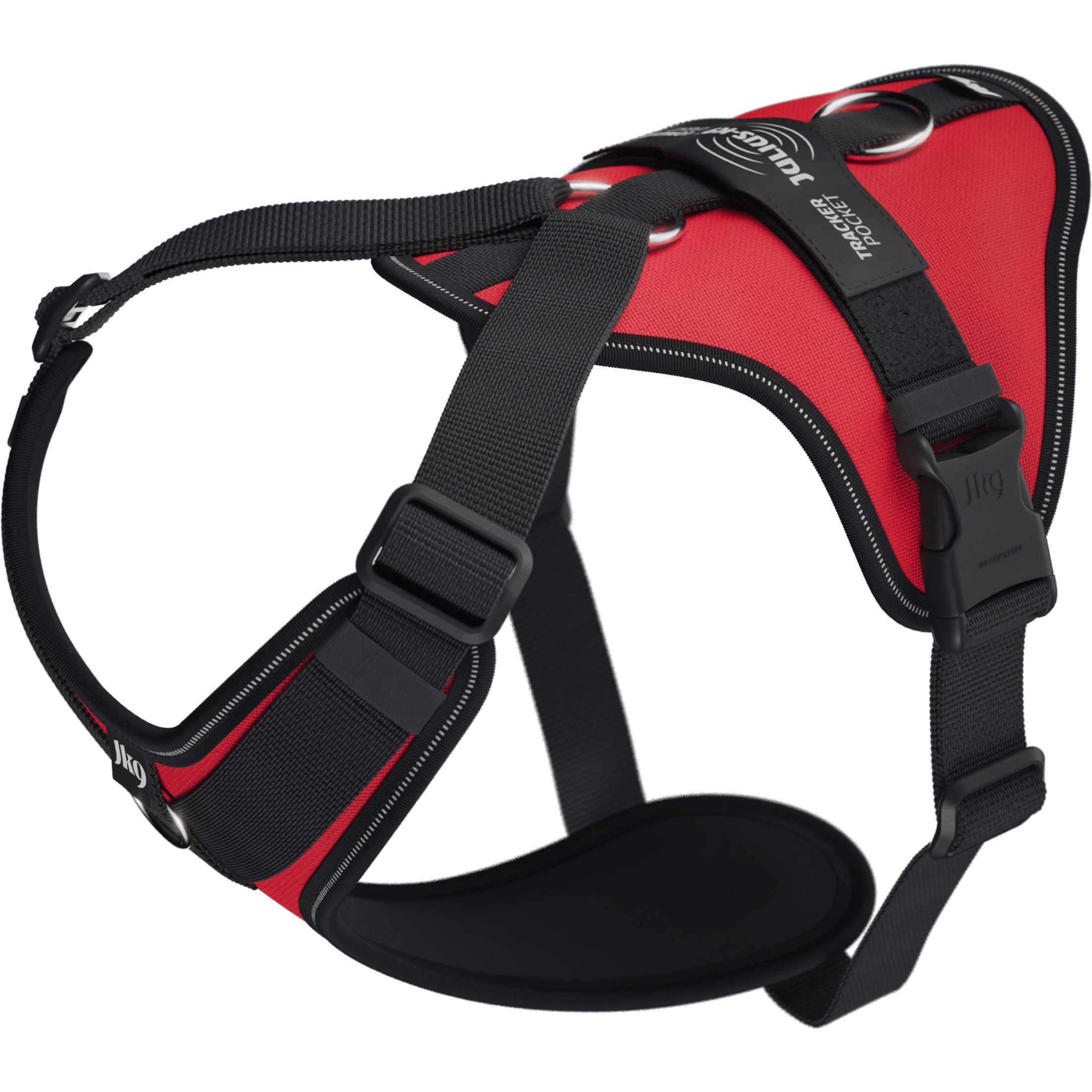 Comparer les prix de Julius-K9 K9 Longwalk light sele w/trackerpocket,Red,XL (XL, Chien), Collier + laisse