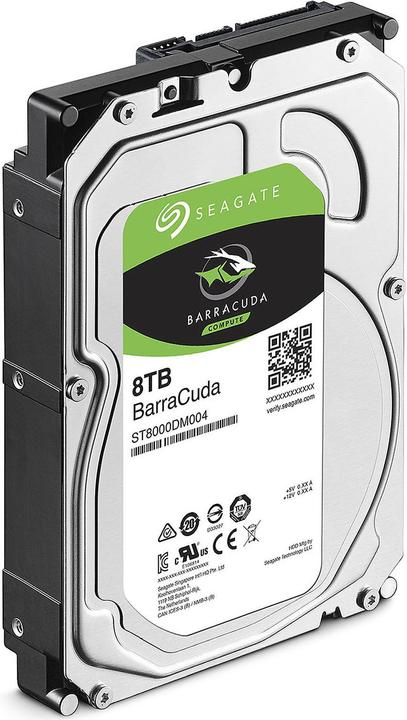Image du produit Seagate BarraCuda (8 To, 3.5", SMR)
