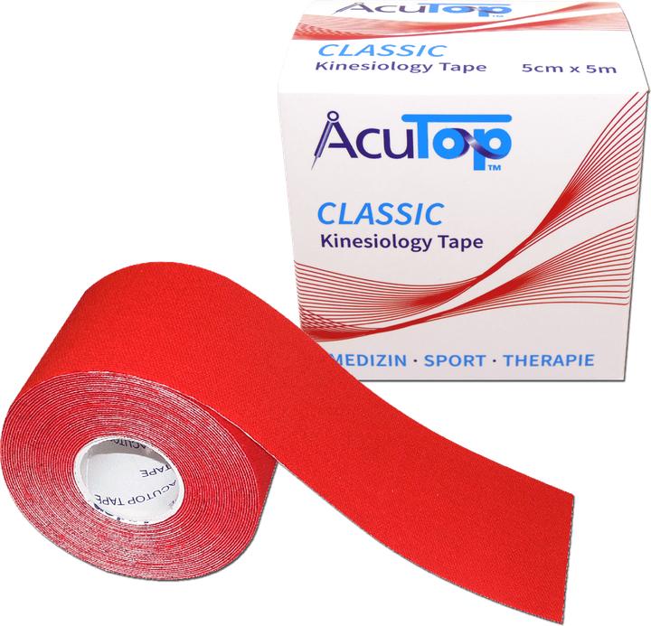 Image du produit AcuTop Classic Tape 5 cm x 5 m rouge (5 m)