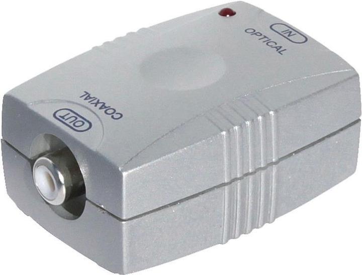 Shiverpeaks Digital Audio Signal Converter, In Toslink - Out Cinch ** BASIC-S (AV-Connector)