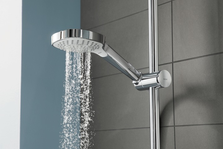 Image du produit hansgrohe HG Ensemble de douche CROMA SELECT E MULTI Bsta Unica'Croma 90cm EcoSm 9 l/m we/chr